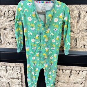 Magnetic Me Green Koala & Floral One-Piece Bodysuit